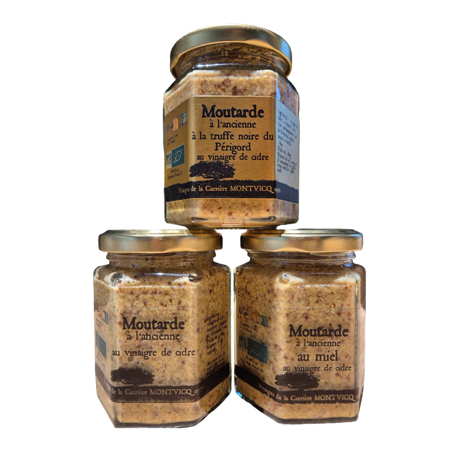 Moutarde à l’ancienne au vinaigre de cidre