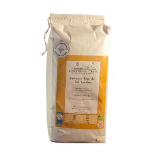 Semoule fine de blé tendre 1kg